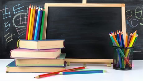 school books blackboard pencils-1