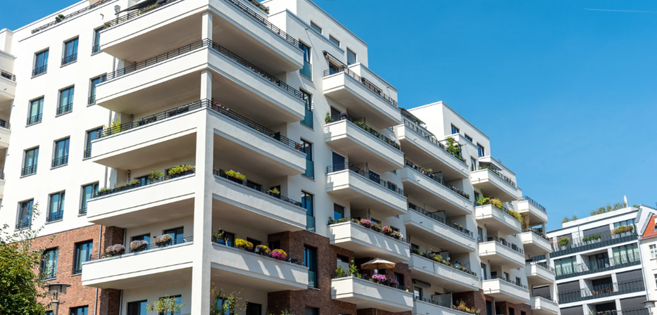 Residential strata apartments and balconies